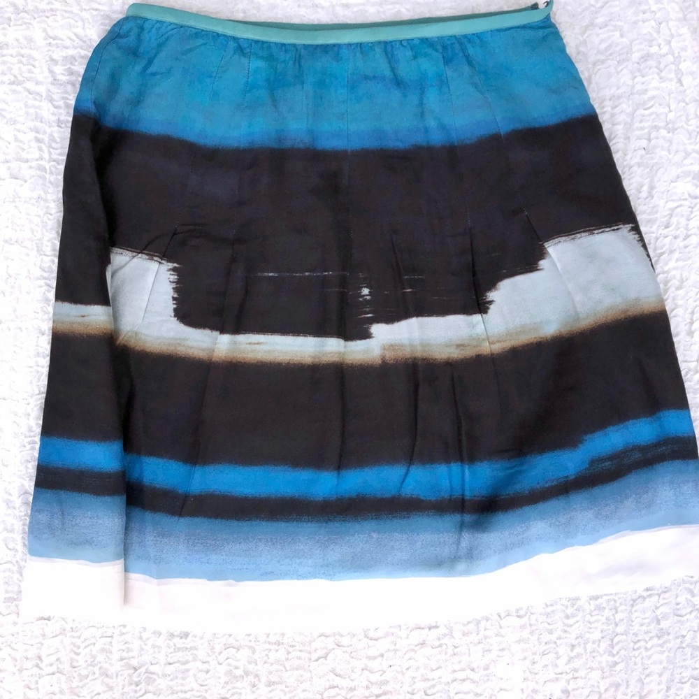 ☀️☀️☀️ 4/$20 Nic & Zoe watercolor A line skirt!